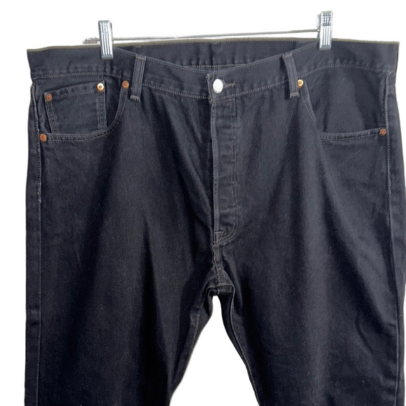 Levi's Classic 505 40x 30 Black Jeans - Picture 3 of 6